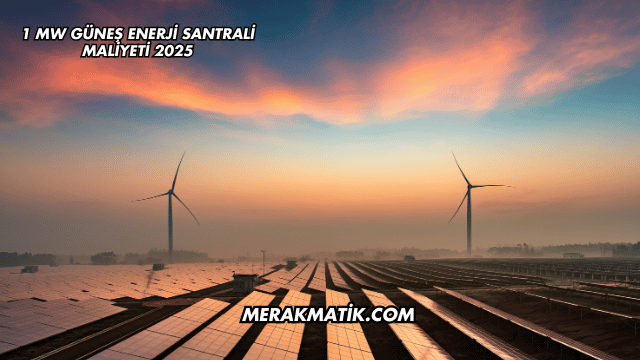 1 MW Güneş Enerji Santrali Maliyeti 2025