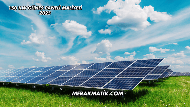 150 kW Güneş Paneli Maliyeti 2025