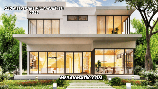 250 Metrekare Villa Maliyeti 2025