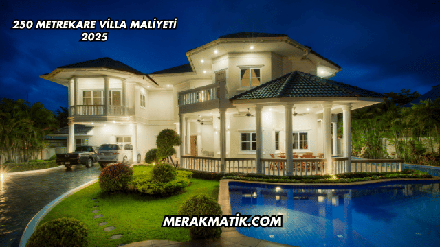 250 Metrekare Villa Maliyeti 2025