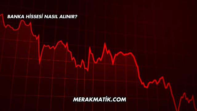 Banka Hissesi Nasıl Alınır?